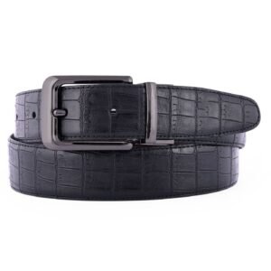 Black/chocolate Formal Belt