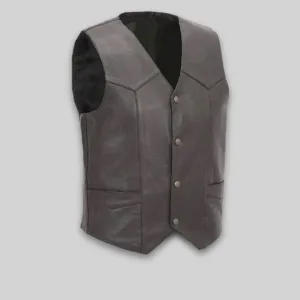 Leather Vest