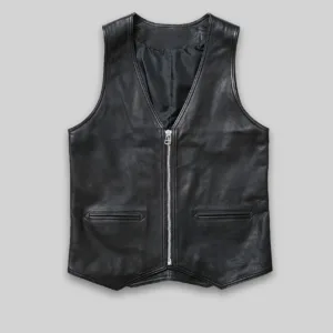 Leather Vest